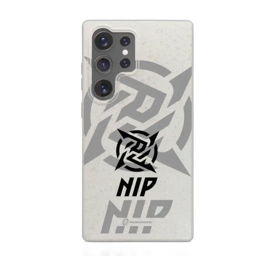 Phonecases3D Samsung Galaxy S25 Ultra Ninjas in Pyjamas komposterbart cover, hvid billede 1