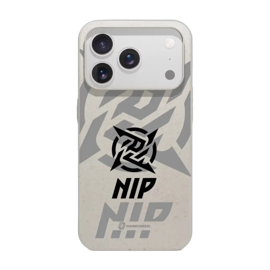 Phonecases3D iPhone 17 Pro Ninjas in Pyjamas komposterbart cover, hvid billede 1
