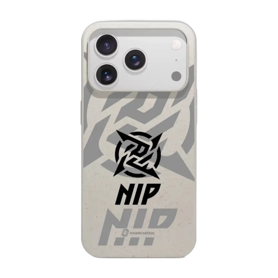 Phonecases3D iPhone 17 Pro Max Ninjas in Pyjamas komposterbart cover, hvid billede 1