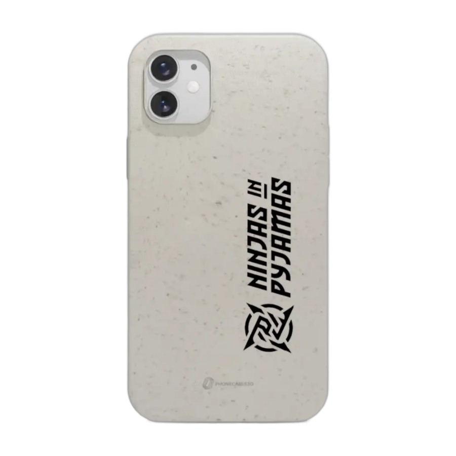 Phonecases3D iPhone 11 Ninjas in Pyjamas komposterbart cover, hvid billede 1