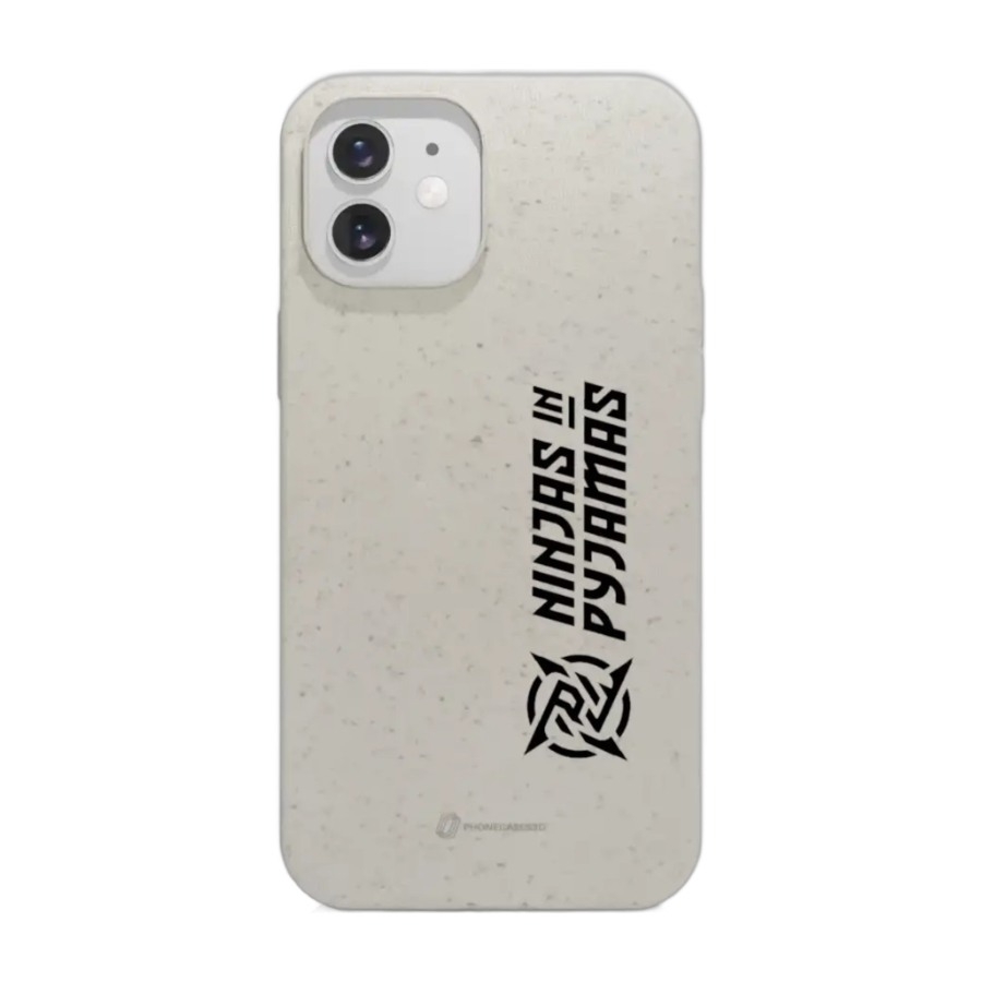 Phonecases3D iPhone 12 Ninjas in Pyjamas komposterbart cover, hvid billede 1