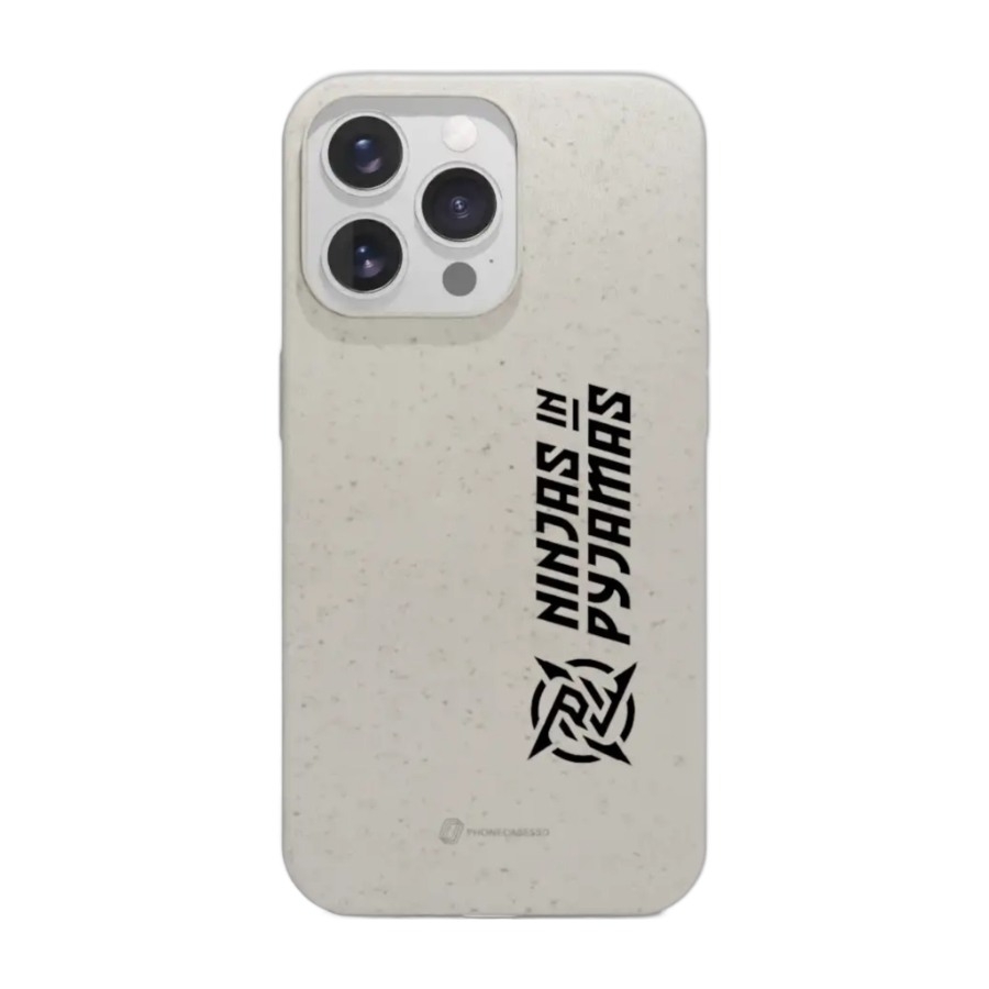 Phonecases3D iPhone 13 Pro Ninjas in Pyjamas komposterbart cover, hvid billede 1