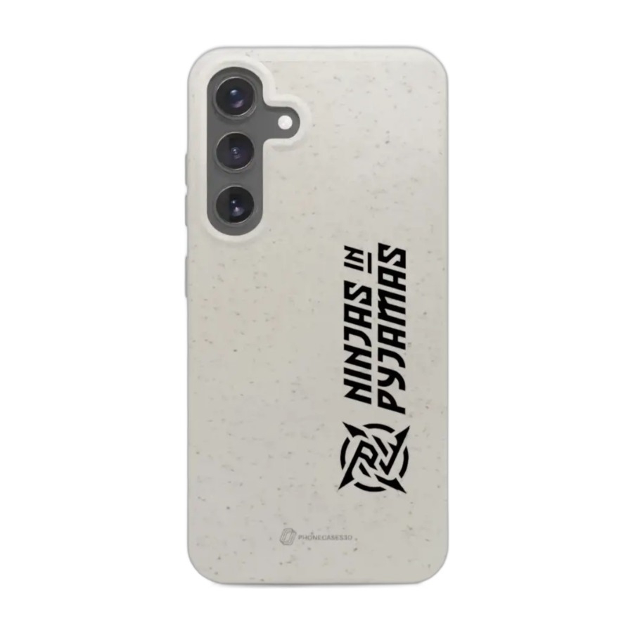 Phonecases3D Samsung Galaxy S25+ Ninjas in Pyjamas komposterbart cover, hvid billede 1