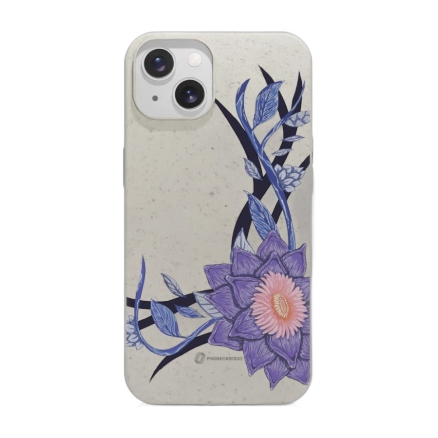 Phonecases3D iPhone 13 Urban Pixel komposterbart cover, hvid billede 1