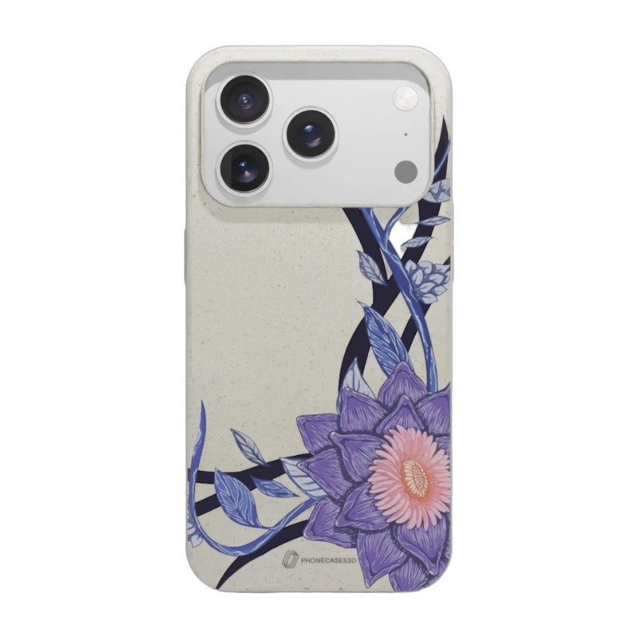 Phonecases3D iPhone 17 Pro Max Urban Pixel komposterbart cover, hvid billede 1