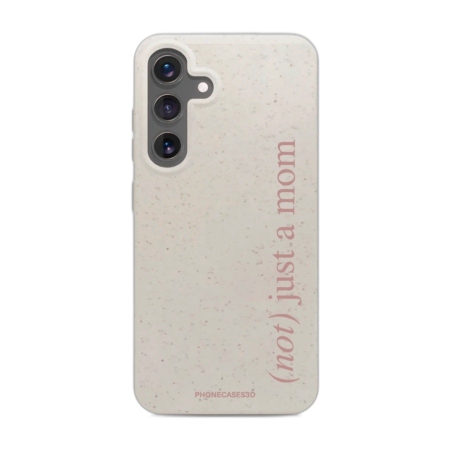 Phonecases3D Samsung Galaxy S25+ Marit Bakkli komposterbart cover, hvid billede 1