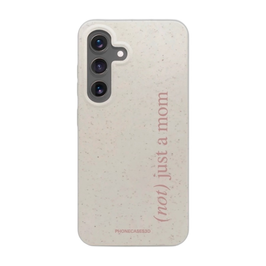 Phonecases3D Samsung Galaxy S25 Marit Bakkli komposterbart cover, hvid billede 1