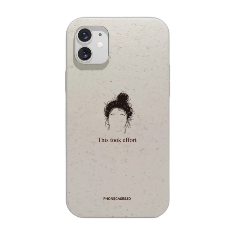 Phonecases3D iPhone 11 Marit Bakkli komposterbart cover, hvid billede 1