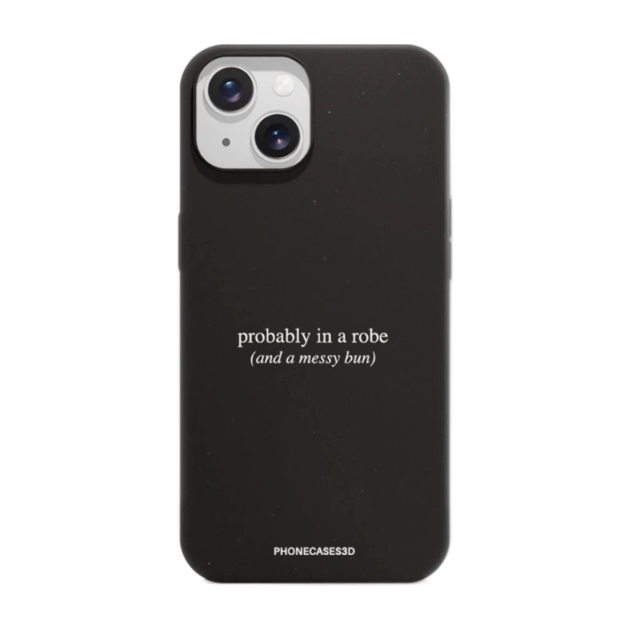 Phonecases3D iPhone 15 Marit Bakkli komposterbart cover, sort billede 1
