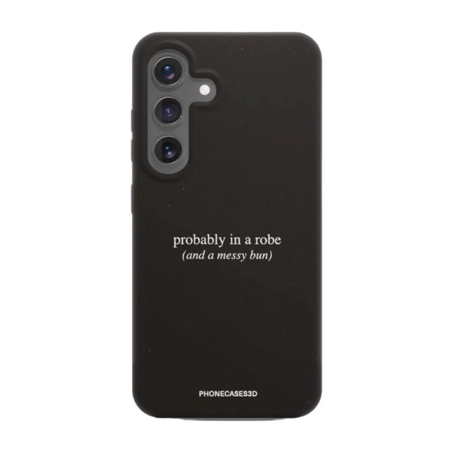 Phonecases3D Samsung Galaxy S25 Marit Bakkli komposterbart cover, sort billede 1