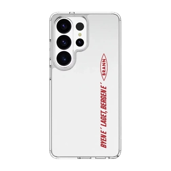 Phonecases3D Samsung Galaxy S26 Ultra Brann SK Clear case -mobilcover, hvid billede 1