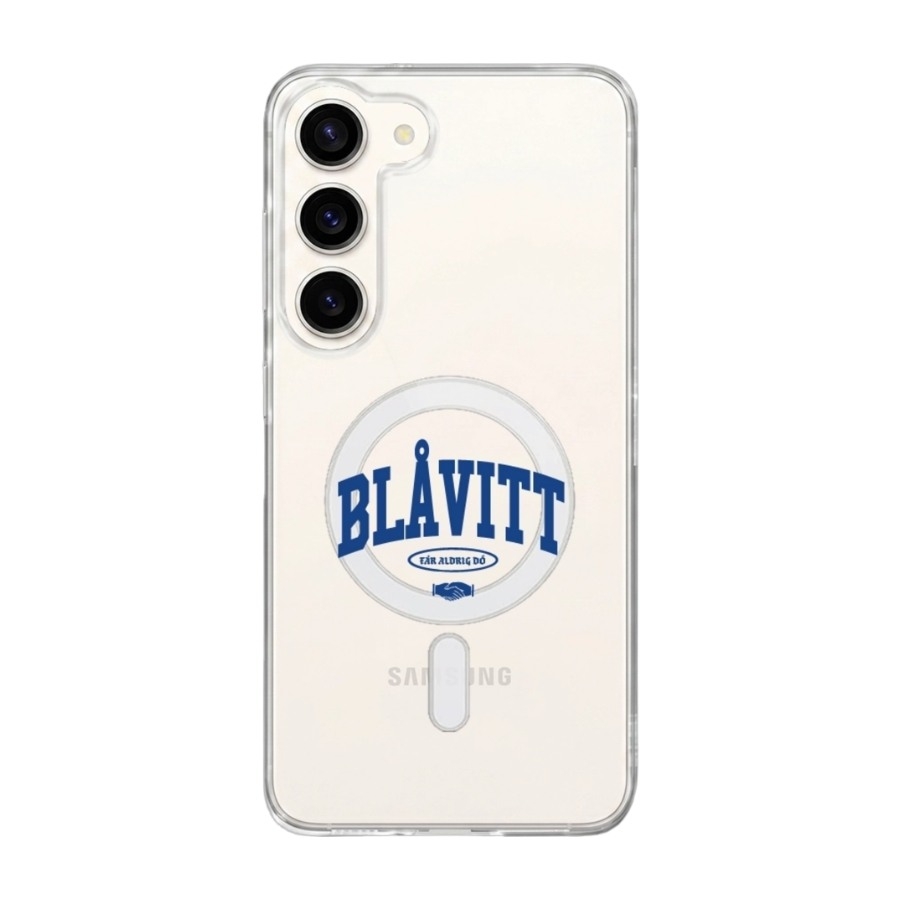 Phonecases3D Samsung Galaxy S26 IFK Göteborg Clear case (MagSafe) -mobilcover, hvid billede 1
