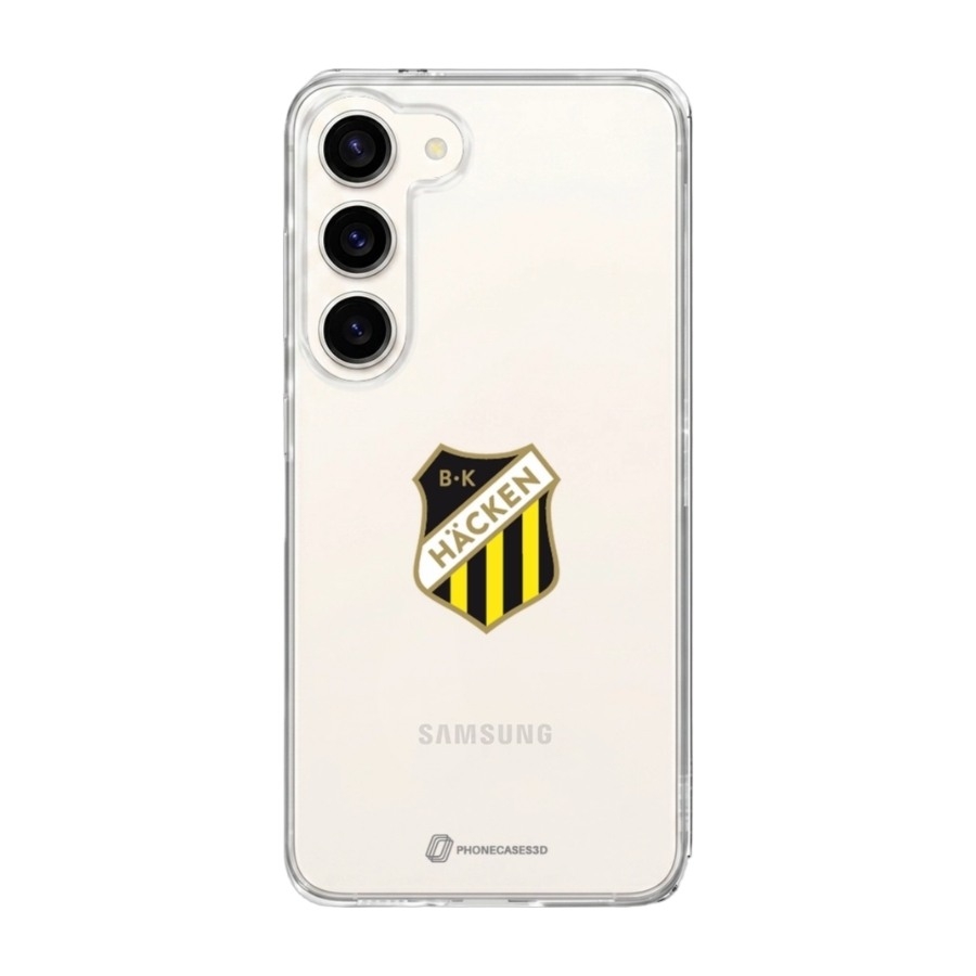 Phonecases3D Samsung Galaxy S26 BK Häcken Clear case -mobilcover, hvid billede 1