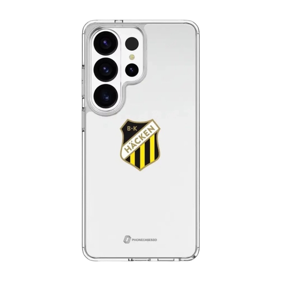 Phonecases3D Samsung Galaxy S26 Ultra BK Häcken Clear case -mobilcover, hvid billede 1