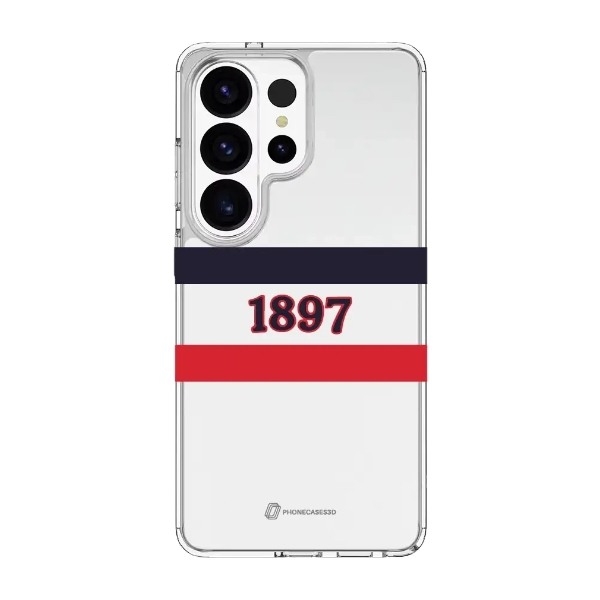 Phonecases3D Samsung Galaxy S26 Ultra HIFK Hockey Clear case -mobilcover, hvid billede 1