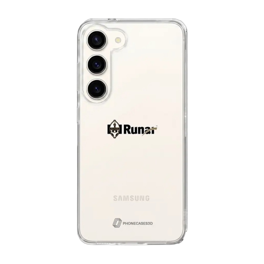 Phonecases3D Samsung Galaxy S26+ IL Runar Clear case -mobilcover, hvid billede 1