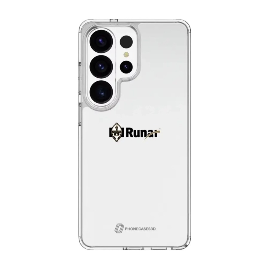 Phonecases3D Samsung Galaxy S26 Ultra IL Runar Clear case -mobilcover, hvid billede 1