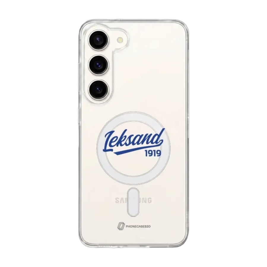Phonecases3D Samsung Galaxy S26 Leksands IF Clear case (MagSafe) -mobilcover, hvid billede 1