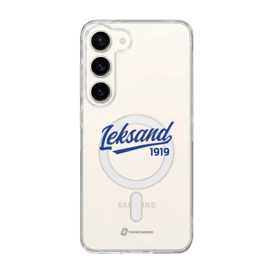 Phonecases3D Samsung Galaxy S26+ Leksands IF Clear case (MagSafe) -mobilcover, hvid billede 1