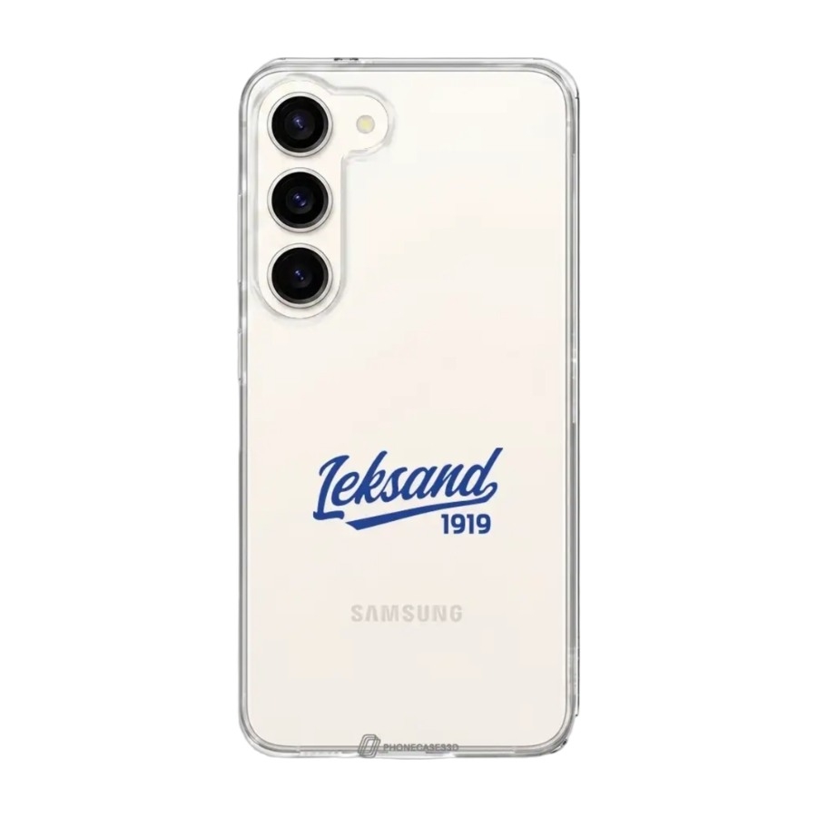 Phonecases3D Samsung Galaxy S26 Leksands IF Clear case -mobilcover, hvid billede 1