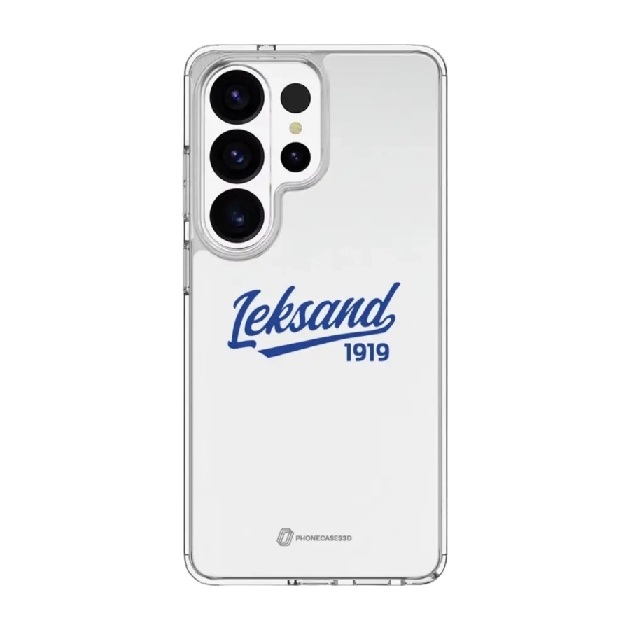 Phonecases3D Samsung Galaxy S26 Ultra Leksands IF Clear case -mobilcover, hvid billede 1