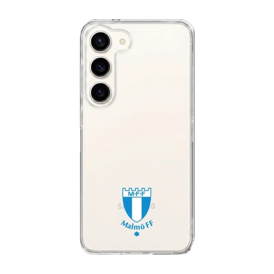 Phonecases3D Samsung Galaxy S26+ Malmö FF Clear case -mobilcover, hvid billede 1