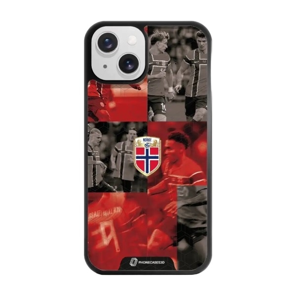 Phonecases3D iPhone 13 Norges Fotballforbund 3D mobilcover billede 1