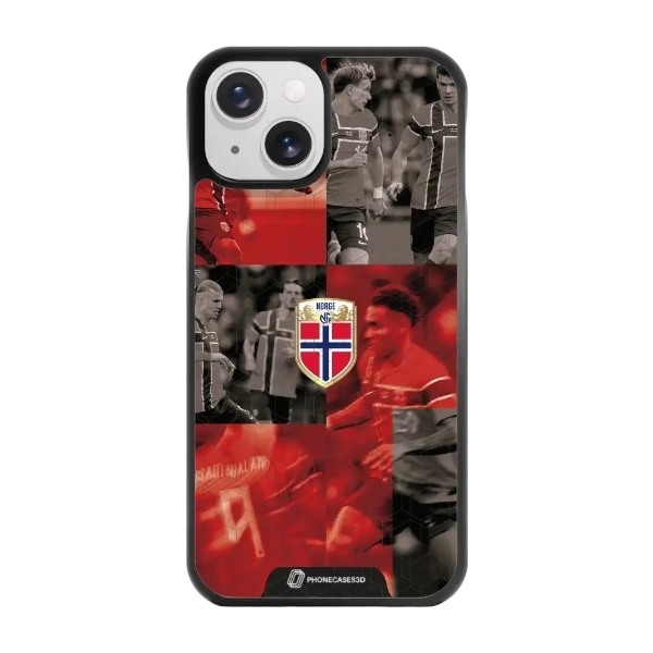 Phonecases3D iPhone 15 Norges Fotballforbund 3D mobilcover billede 1