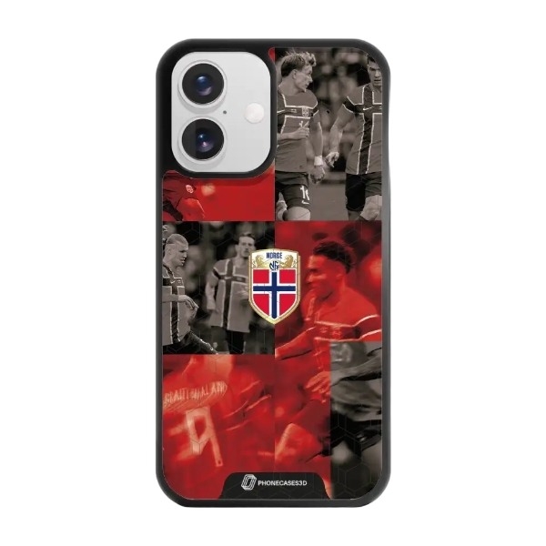 Phonecases3D iPhone 16 Norges Fotballforbund 3D mobilcover billede 1