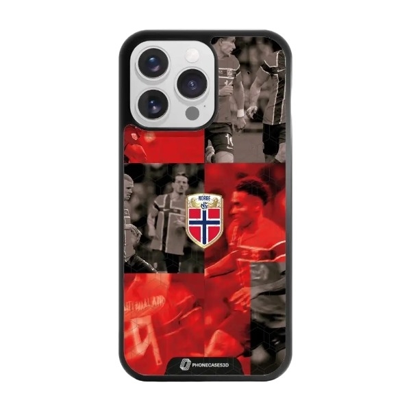 Phonecases3D iPhone 16 Pro Max Norges Fotballforbund 3D mobilcover billede 1