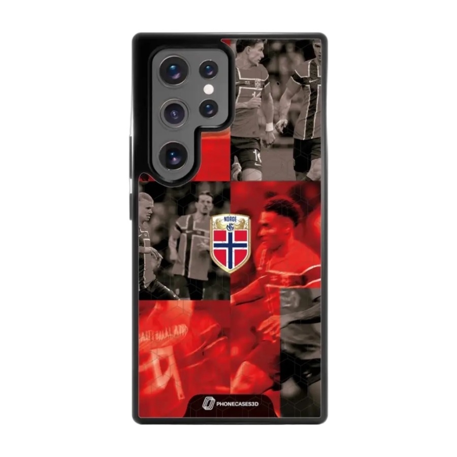Phonecases3D Samsung Galaxy S25+ Norges Fotballforbund 3D mobilcover billede 1