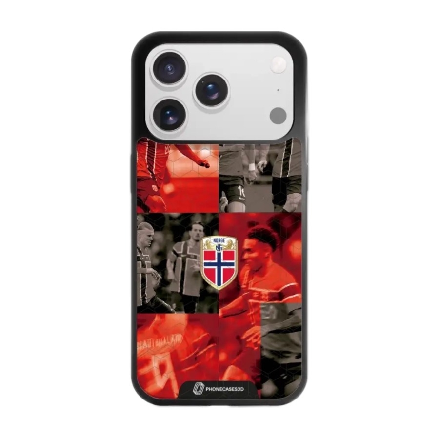 Phonecases3D iPhone 17 Pro Norges Fotballforbund 3D mobilcover billede 1