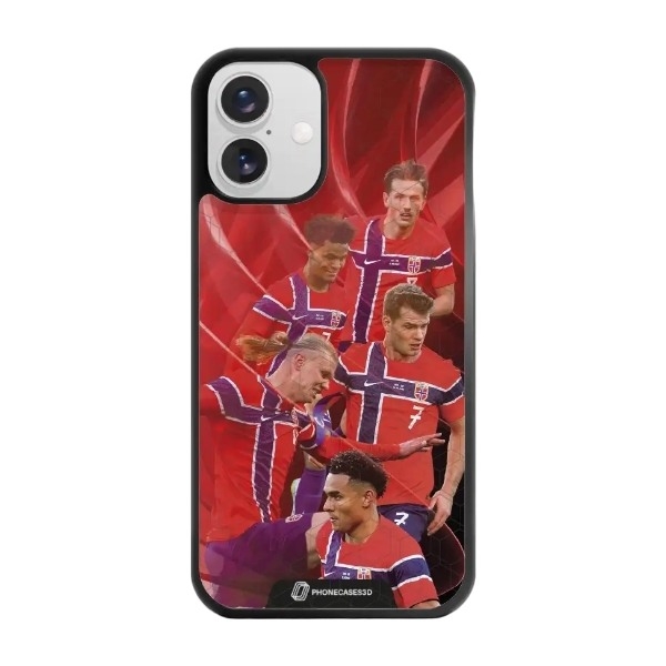 Phonecases3D iPhone 16 Plus Norges Fotballforbund 3D mobilcover billede 1