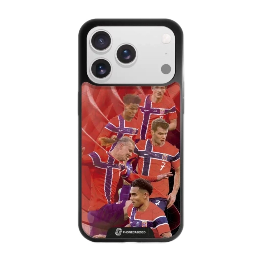 Phonecases3D iPhone 17 Pro Norges Fotballforbund 3D mobilcover billede 1