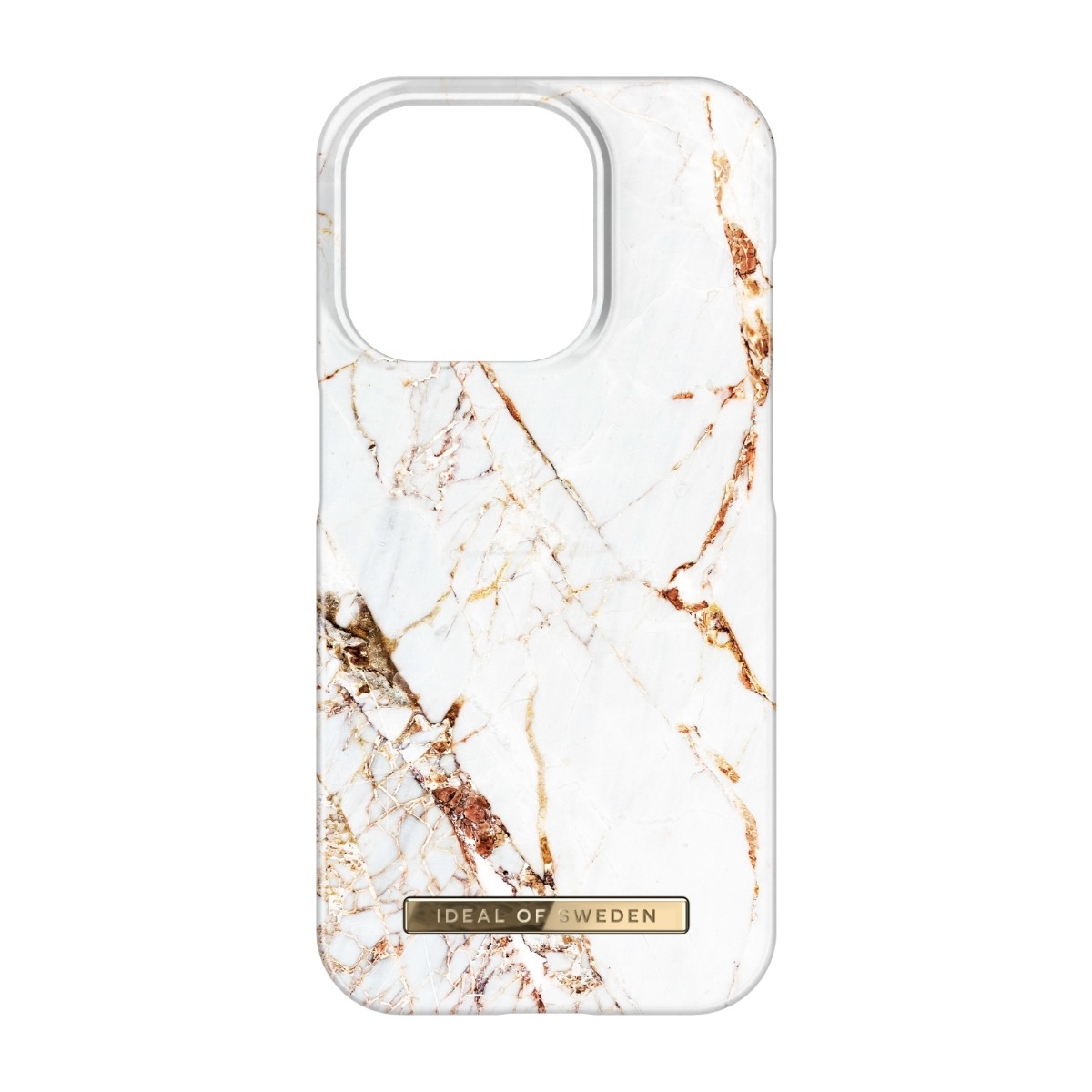 IDEAL OF SWEDEN Cover iPhone 15 Pro MagSafe, Carrara gold billede 1