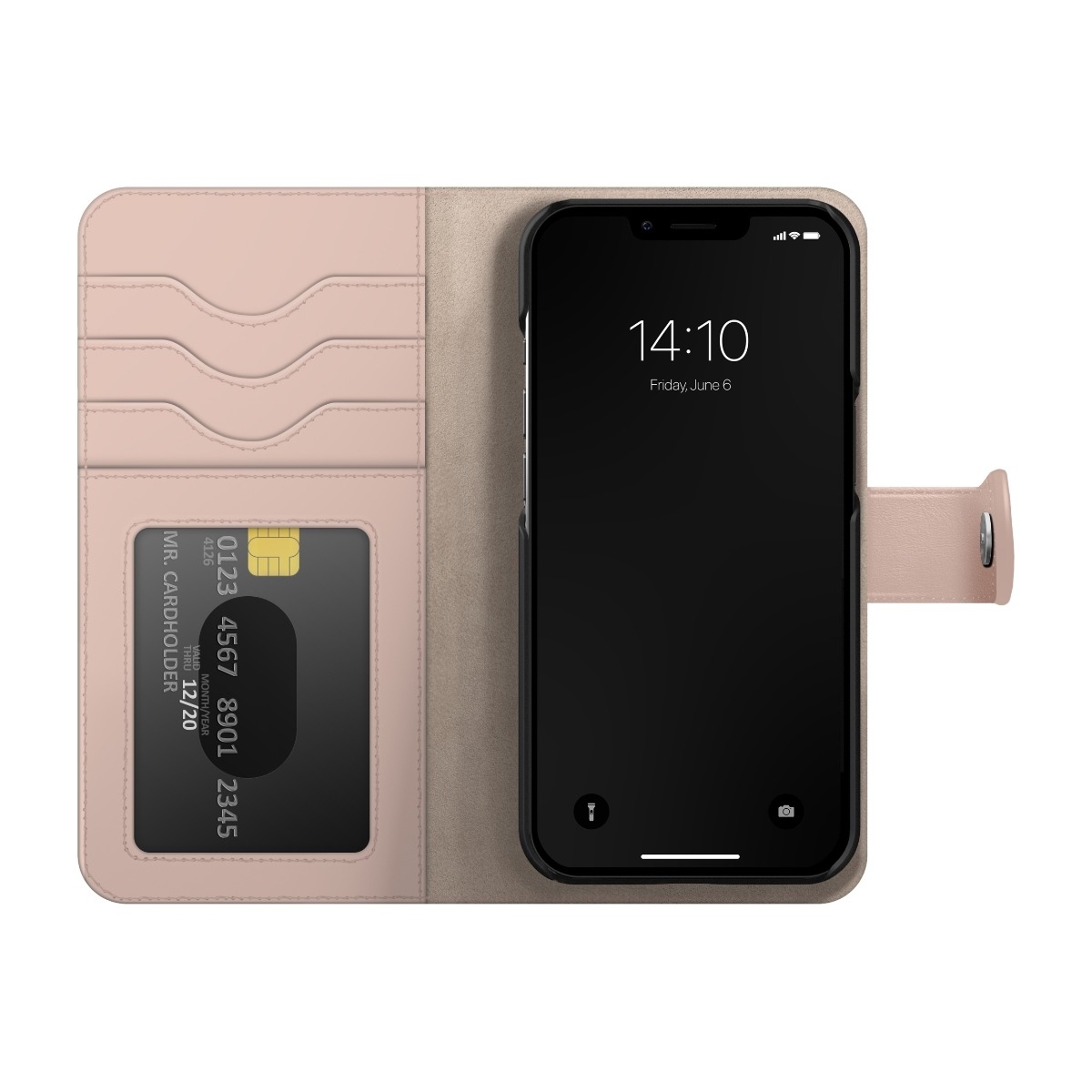 IDEAL OF SWEDEN iPhone 17e/16e/14/13 Magnet Wallet+ tegnebogscover, lyserød billede 3