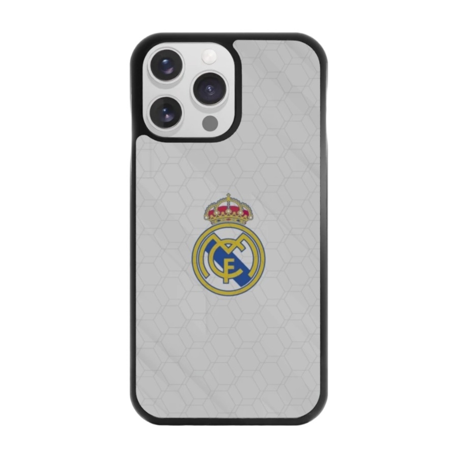 Phonecases3D iPhone 14 Pro Real Madrid 3D mobilcover, sort billede 1