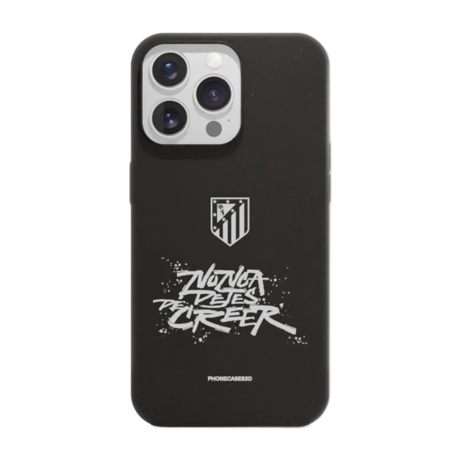 Phonecases3D iPhone 13 Pro Atlético de Madrid komposterbart cover, sort billede 1
