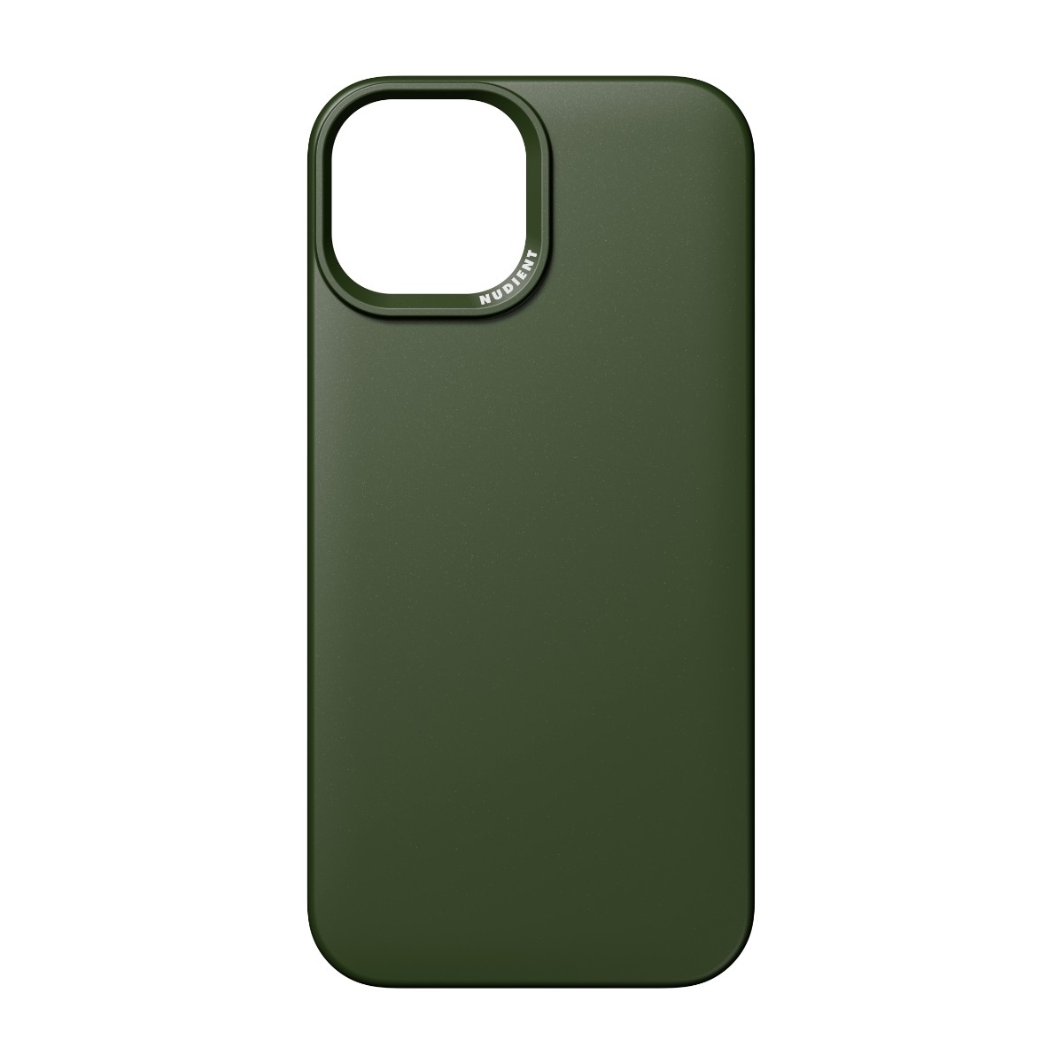 NUDIENT iPhone 15 Thin Cover MagSafe, Pine Green billede 1