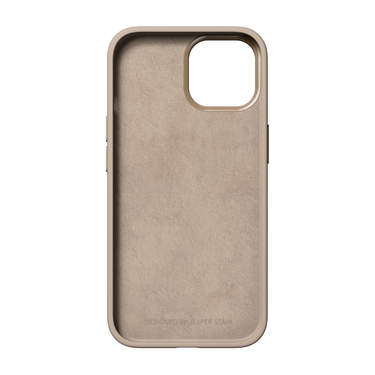 NUDIENT iPhone 15 Bold Cover Linen beige billede 2