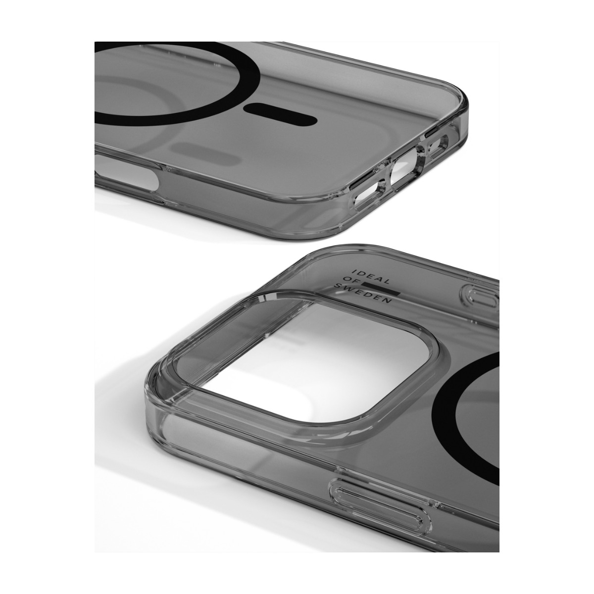 IDEAL OF SWEDEN Clear Cover iPhone 16 Pro MagSafe, Tinted Black billede 2