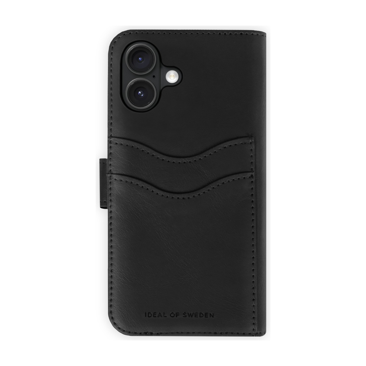 IDEAL OF SWEDEN Magnet Wallet+ iPhone 16 tegnebogscover, sort billede 1