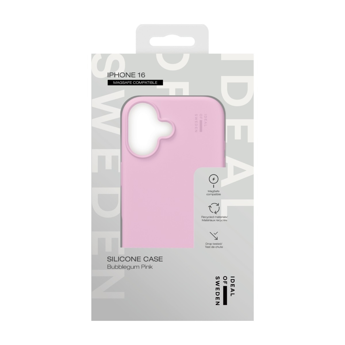 IDEAL OF SWEDEN iPhone 16 silikone-etui MagSafe, lyserød billede 4