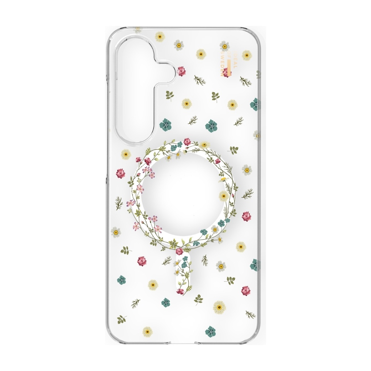 IDEAL OF SWEDEN Samsung Galaxy S25 Klart cover MagSafe, Petite Floral billede 1