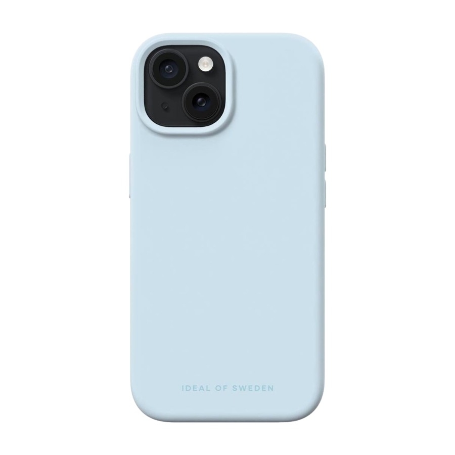 IDEAL OF SWEDEN iPhone 17e/16e/15/14/13 silikone-cover MagSafe, lyseblå billede 1
