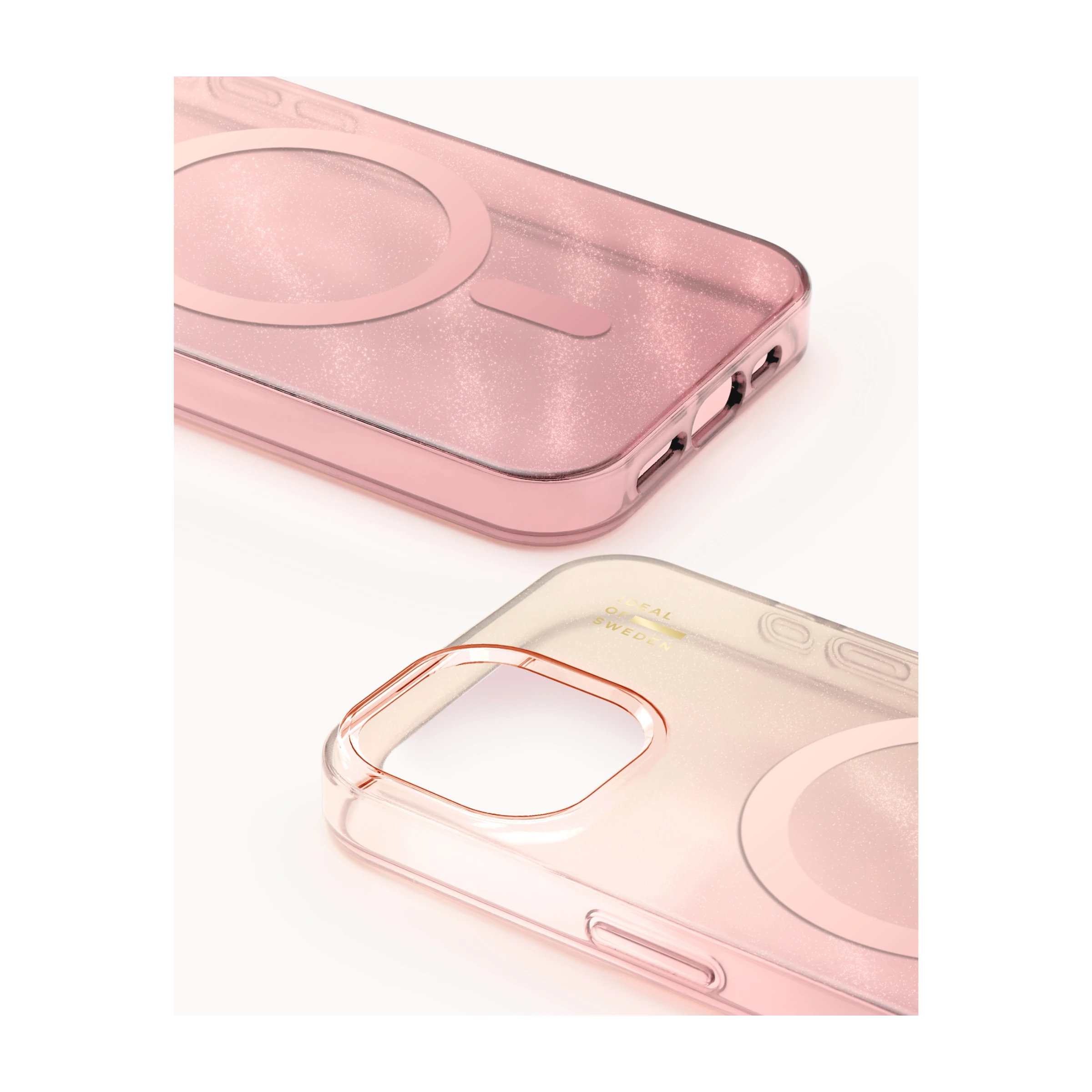 IDEAL OF SWEDEN iPhone 17e/16e/15/14/13 Clear cover MagSafe, Rose Blush billede 2