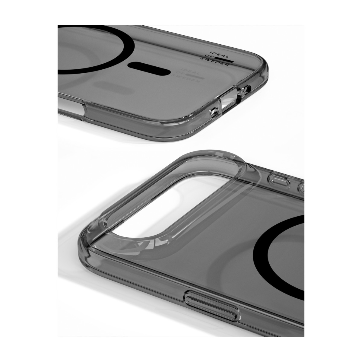 IDEAL OF SWEDEN iPhone Air Clear cover MagSafe, Tinted Black billede 3