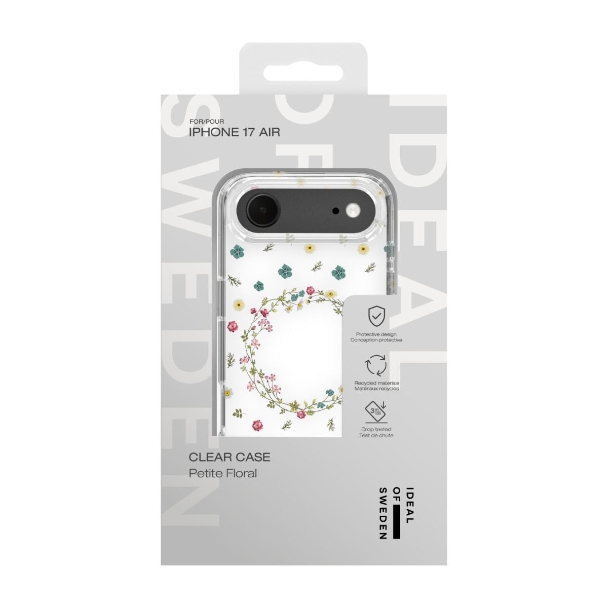 IDEAL OF SWEDEN iPhone Air Clear cover MagSafe, Petite Floral billede 4