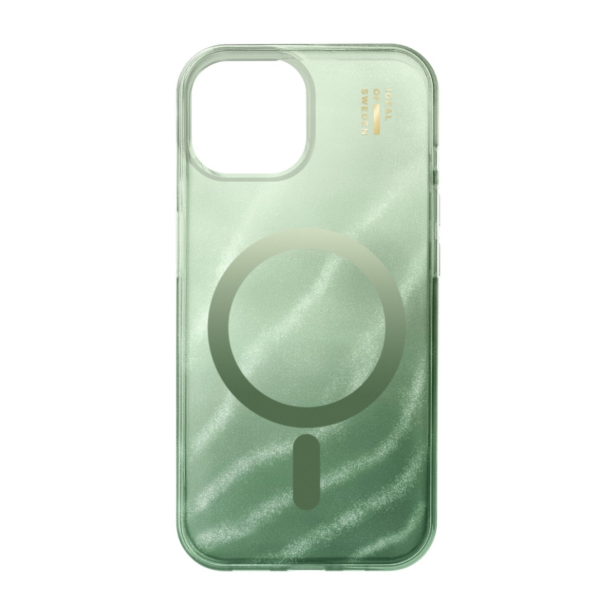 IDEAL OF SWEDEN iPhone 17e/16e/15/14/13 Clear Cover MagSafe, Salviegrøn billede 1