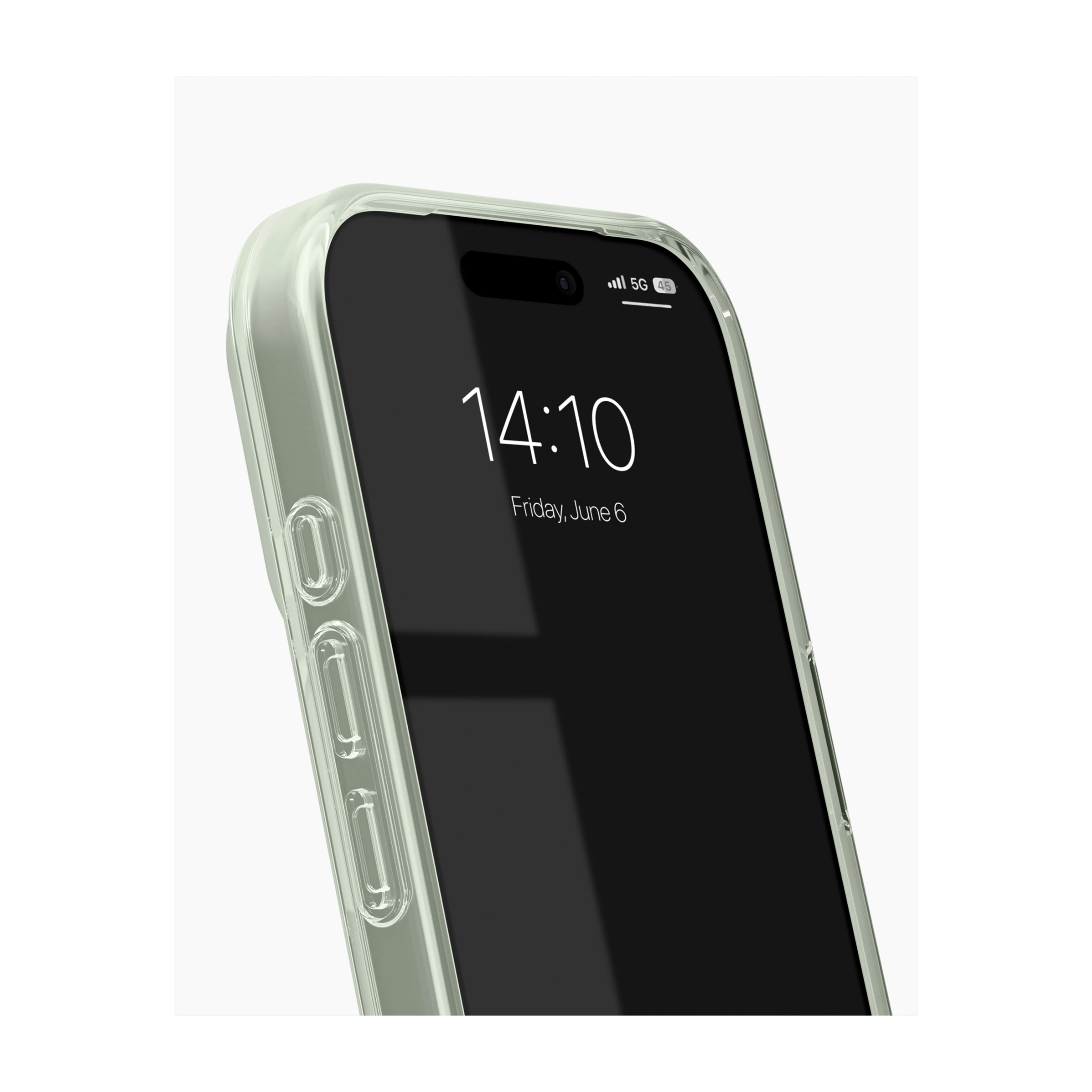IDEAL OF SWEDEN iPhone 17 Pro Max Clear Cover MagSafe, Green Sage billede 2